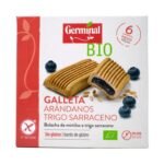 GALLETAS SIN GLUTEN DE TRIGO SARRACENO RELLENAS DE CREMA DE ARÁNDANOS