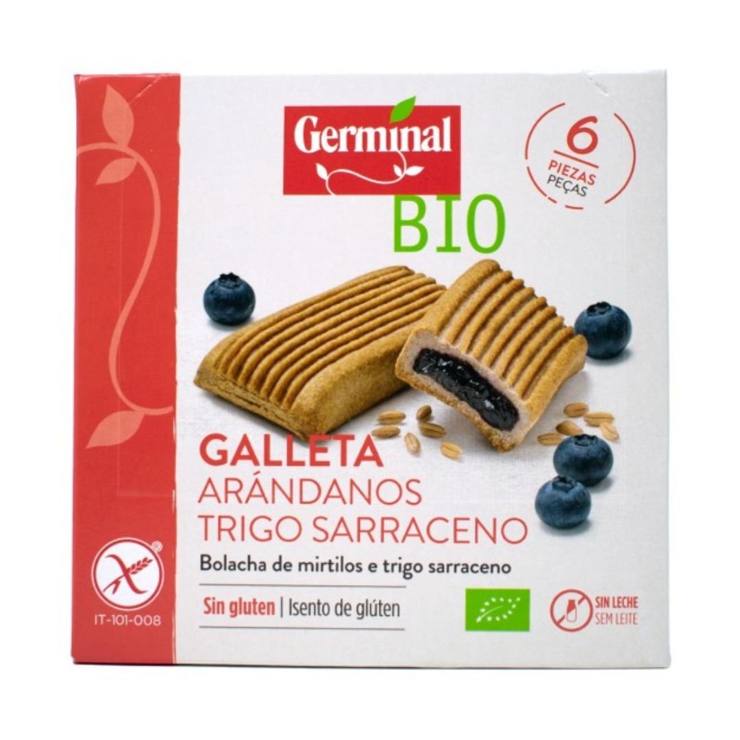 Galletas-trigo-sarraceno-rellenas-arandanos-Germinal.jpg GALLETAS SIN GLUTEN DE TRIGO SARRACENO RELLENAS DE CREMA DE ARÁNDANOS - Imagen 1