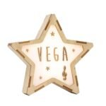 Lámpara de madera sostenible y luz led PERSONALIZABLE - Imagen 2