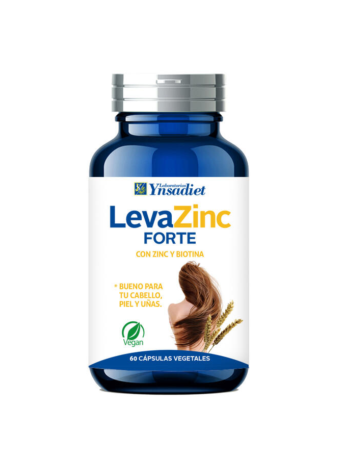 3210LV60-LevaZinc-60capsulas-Ysonut-Nutribio Levazinc Forte 60 cápsulas - Imagen 1