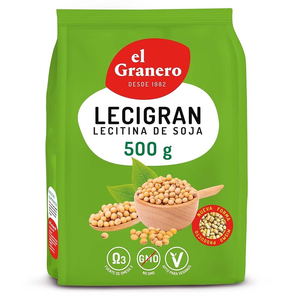 71cEvemQ8L._UF10001000_QL80_ Lecitina de soja IP NO GMO 500 g - Imagen 1