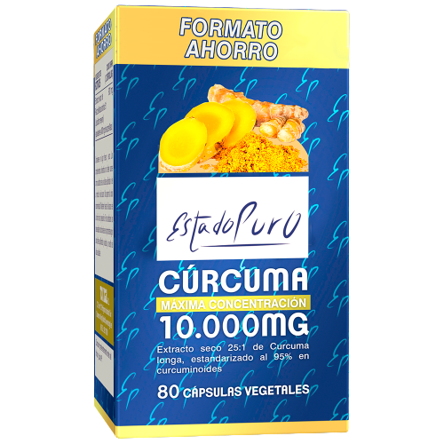 8911 CÚRCUMA 10.000mg 80 cáps. - Imagen 1