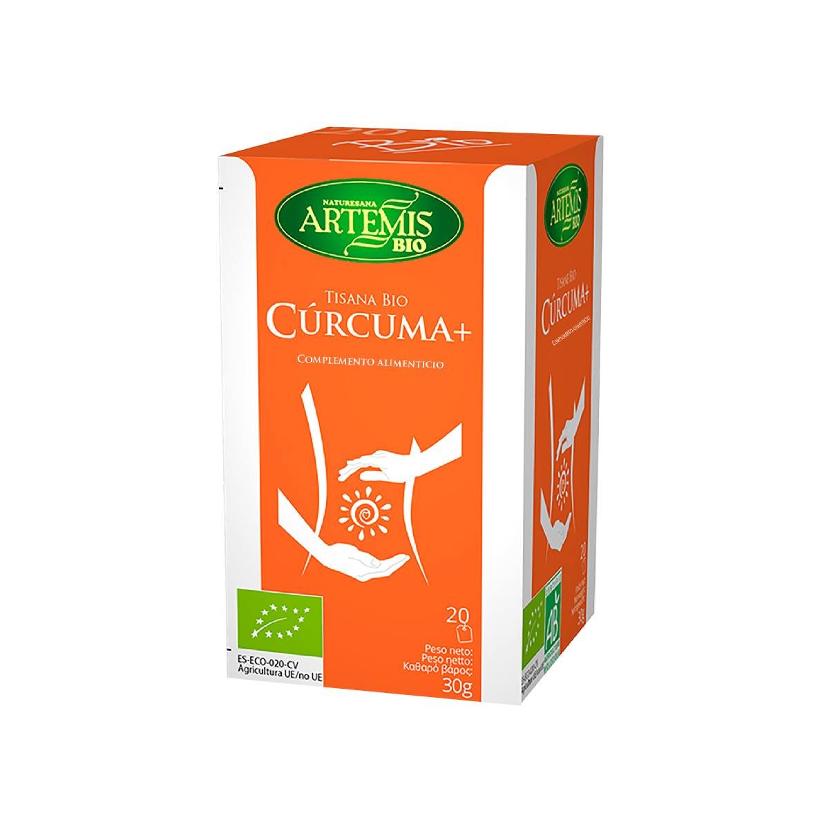 CI02CURCUMAPLUS Complemento Alimenticio Tisana Bio Cúrcuma+ -ECO- 30g/Food Supplement Tisane Bio Turmeric+ -ECO- 30g - Imagen 1