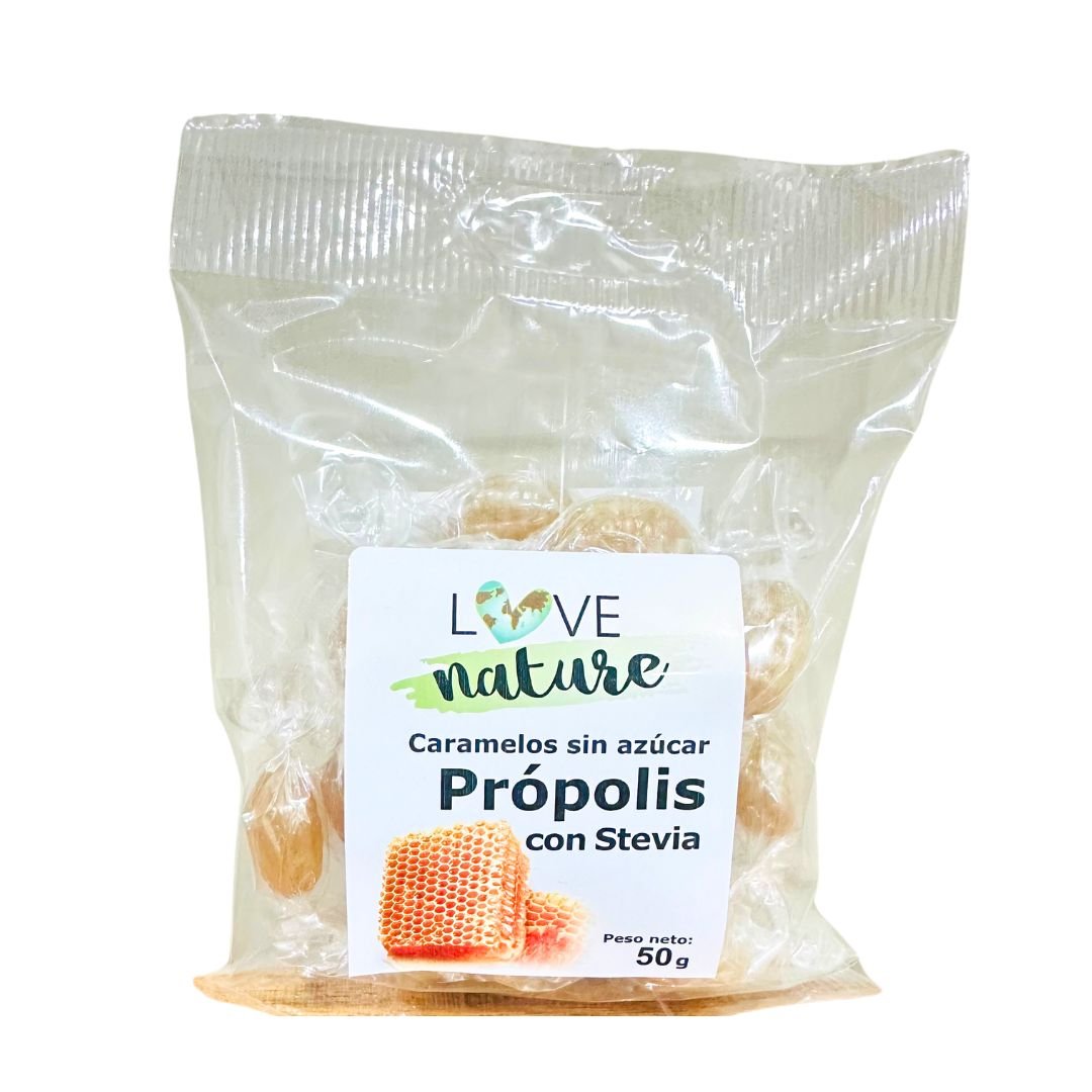 Caramelos-propoleo-sin-azucar Caramelos de propóleo sin azúcar - Imagen 1