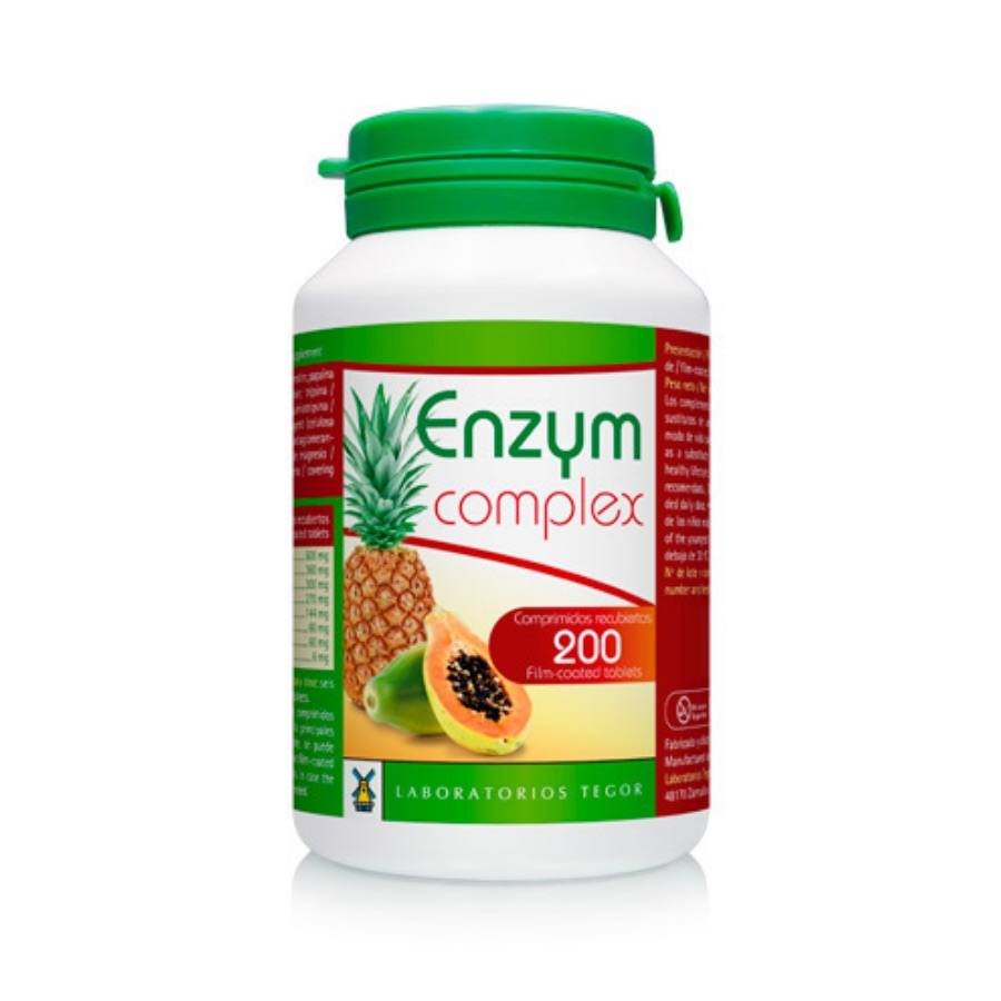 ENZYM-COMPLEX Enzyme complex 200 grageas - Imagen 1