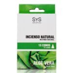 Incienso Natural SyS 15 Conos - Aloe Vera