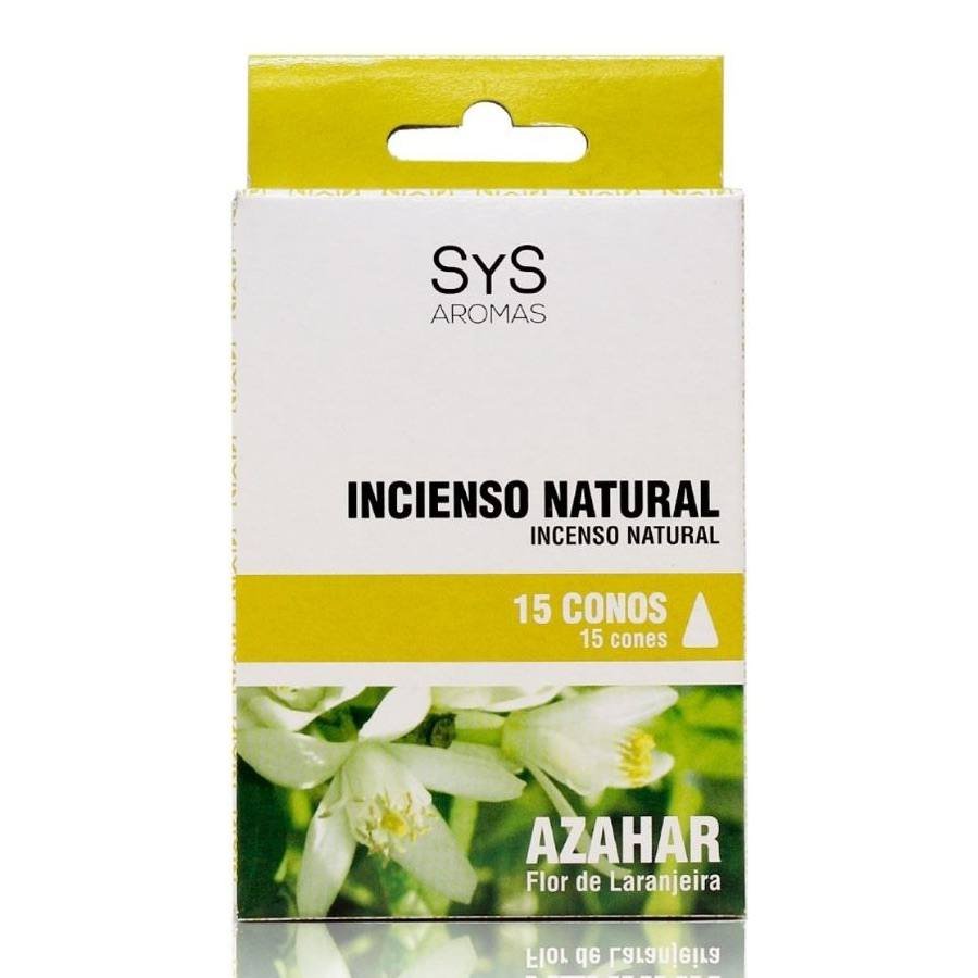 Incienso-Conos-Azahar Incienso Natural SyS 15 Conos - Azahar - Imagen 1