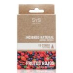 Incienso Natural SyS 15 Conos - Frutos Rojos
