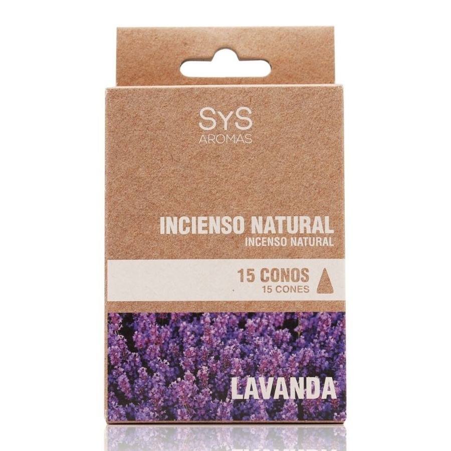 Incienso-Conos-Lavanda Incienso Natural SyS 15 Conos - Lavanda - Imagen 1