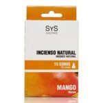 Incienso Natural SyS 15 Conos - Mango