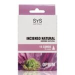 Incienso Natural SyS 15 Conos - Opium