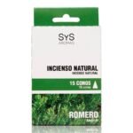 Incienso Natural SyS 15 Conos - Romero