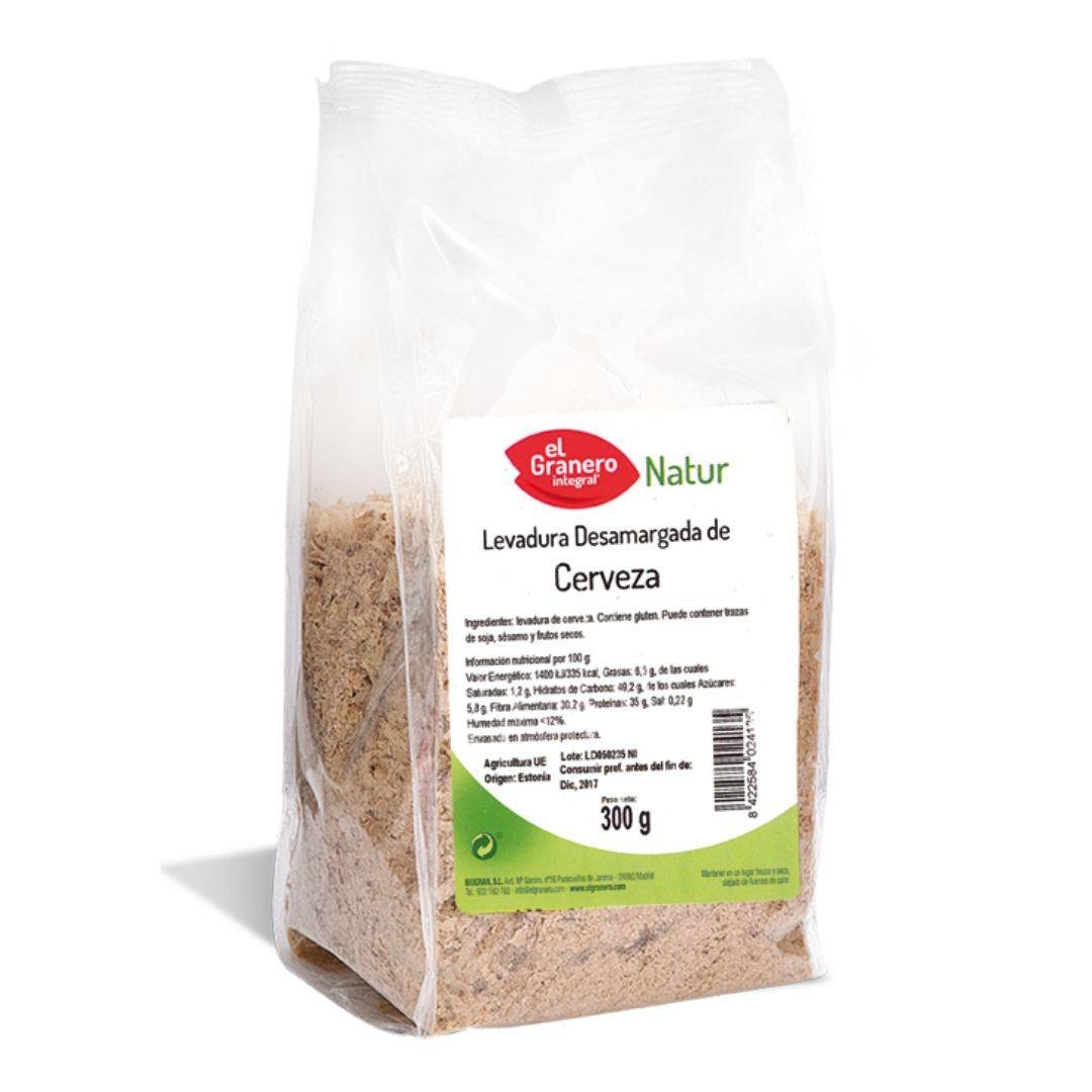 Levadura-desamarrada-Cerveza-El-Granero Levadura de Cerveza desamargada 300g - Imagen 1
