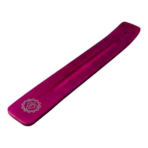 Quemador-incienso-tablilla-madera-chakras-REF-045-FUCSIA-MOD-2-Photoroom Incensario chakras fucsia - Imagen 1