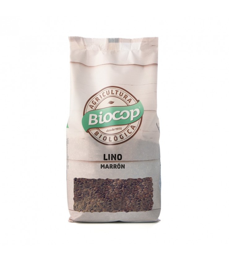 SEMILLASLINOMARRONBIOCOP500G Semillas de lino marrón Biocop 500 g - Imagen 1