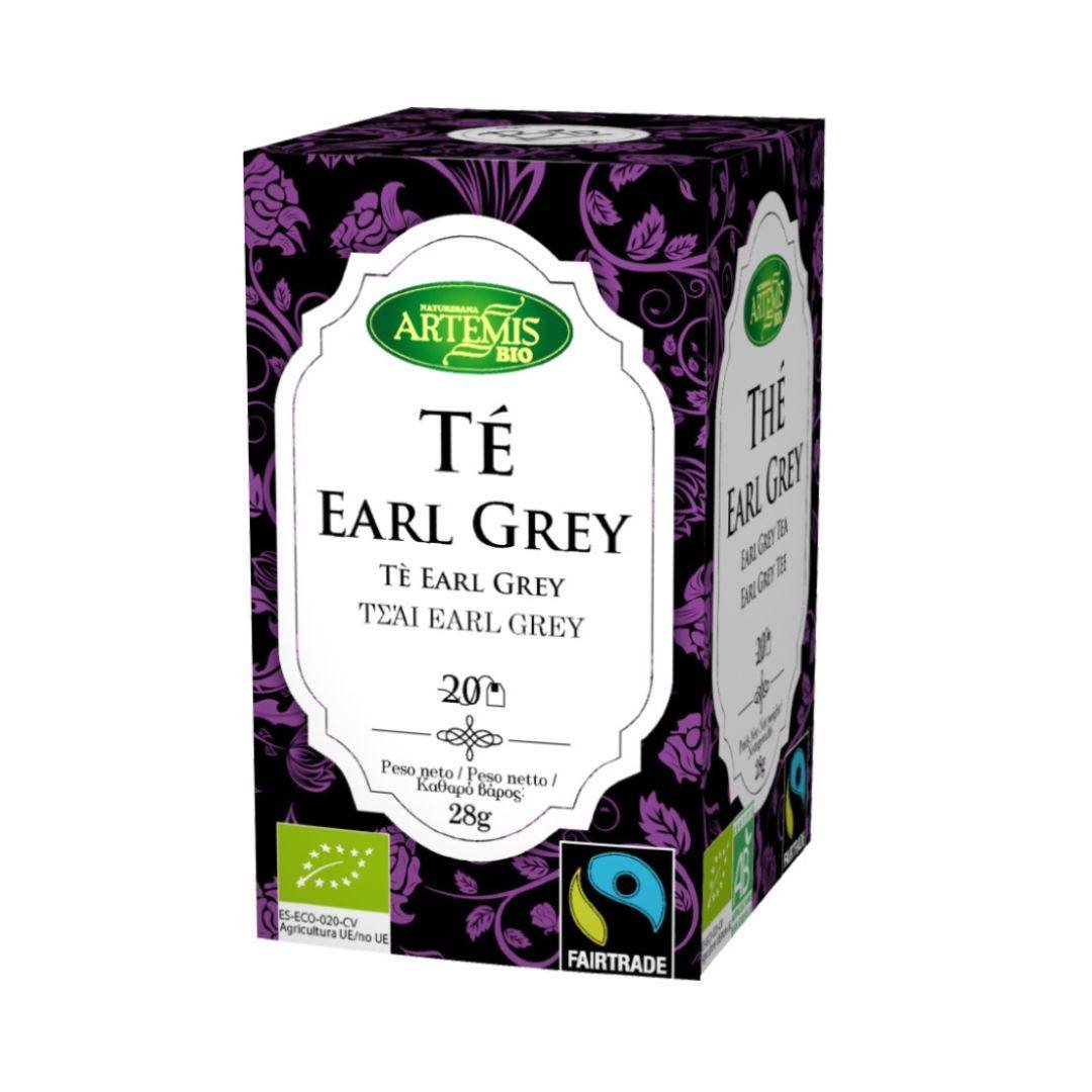 Te-Earl-Grey-Artemis Caja Infusión Té Earl Grey Fair Trade -ECO- Fair Trade 28g/Earl Grey -ECO- Tea bags Fair Trade 28g - Imagen 1