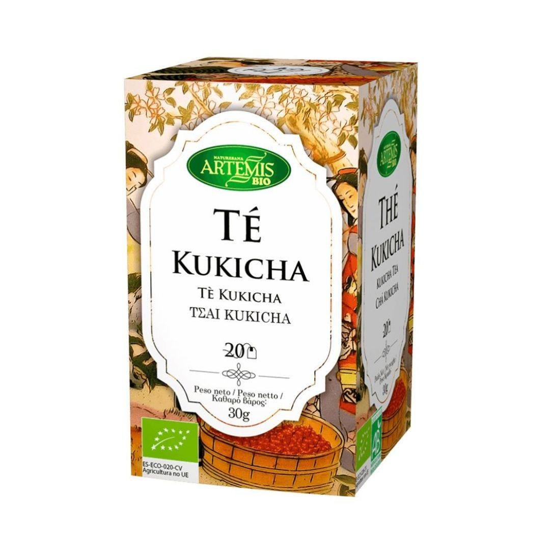Te-Kukicha-Artemis Caja Infusión Té Kukicha -ECO- 30g/Kukicha -ECO- Tea bags 30g - Imagen 1