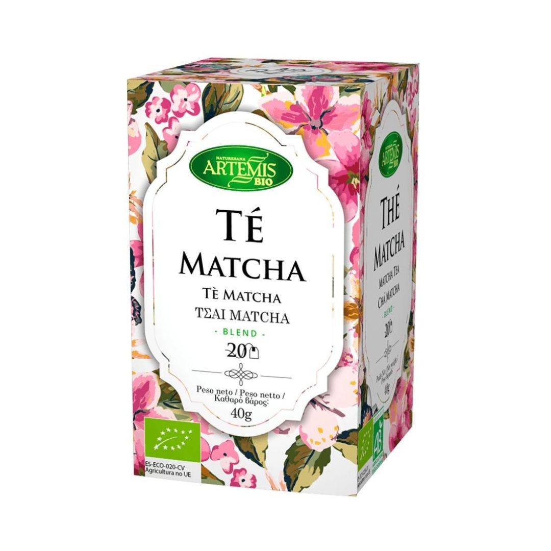 Te-Matcha-Artemis Caja Infusión Té Matcha Blend -ECO- 40g/Matcha Blend -ECO- Tea bags 40g - Imagen 1