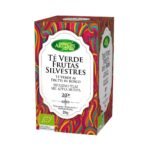 Caja Infusión Té Verde Frutas Silvestres -ECO- 28g/Green Tea wild berries -ECO-  Tea bags 28g