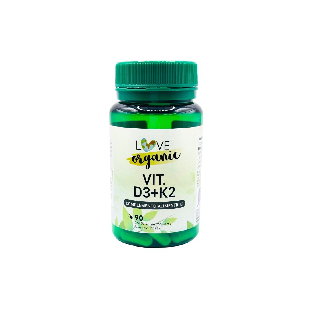 Vit.-D3K2 Vitamina D3 + K2 90 cáps. - Imagen 1