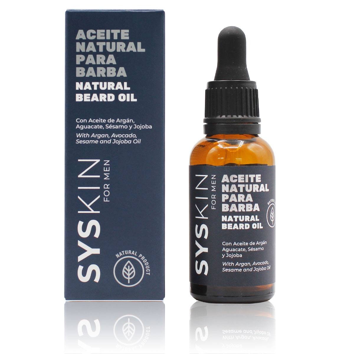 aceite-barba0-1 Aceite Natural para barba SyS 30ml - Imagen 1