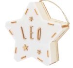 Lámpara de madera MINI sostenible y luz led PERSONALIZABLE