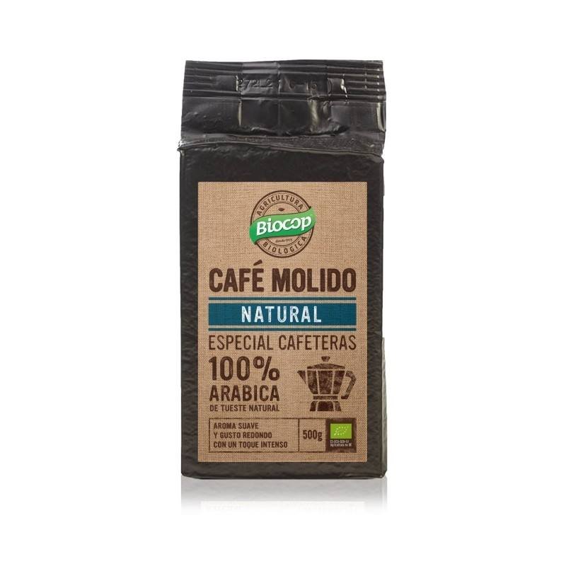 cafe_molido_100_arabica_biocop_500_g Café molido 100% Arábica Biocop 500 g - Imagen 1