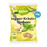 Caramelos rellenos jengibre y hierbas Biodeta 75 g