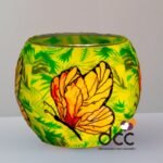 Cristal luminiscente mariposa