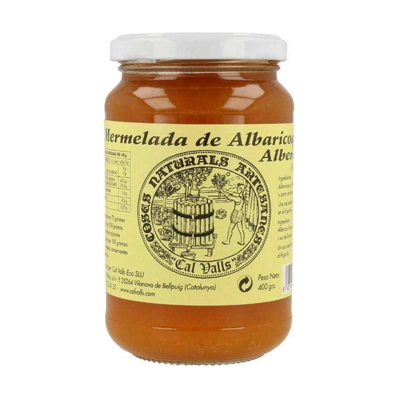 mermelada-albaricoque-artesana-cal-valls-400-gr Mermelada de albaricoque 400 g - Imagen 1