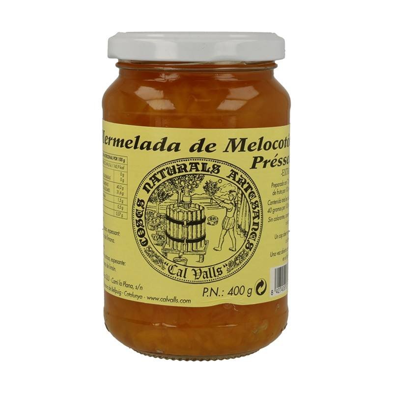 mermelada-melocoton-artesana-cal-valls-400-gr Mermelada de melocotón 400 g - Imagen 1