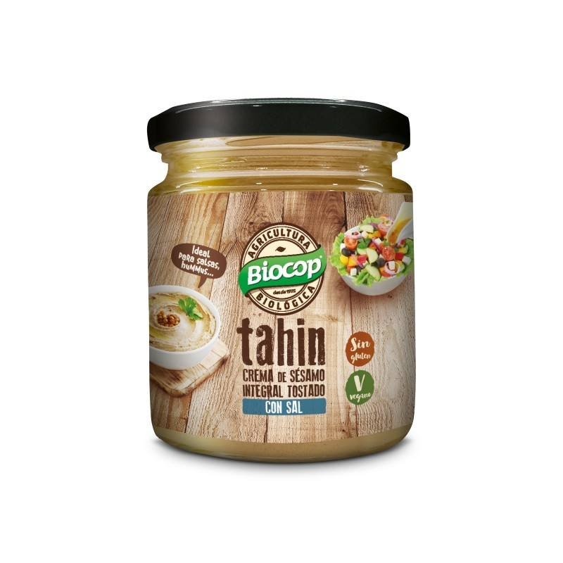 tahin_integral_con_sal_biocop_225_g Tahin integral con sal Biocop 225 g - Imagen 1