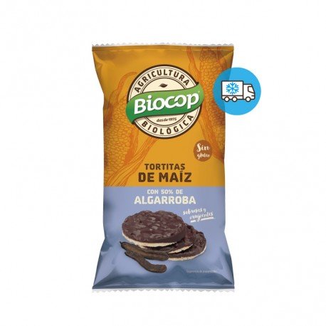 tortitas_de_maiz_con_cobertura_de_algarroba_biocop_100_g Tortitas de maíz con cobertura de algarroba 100 g - Imagen 1