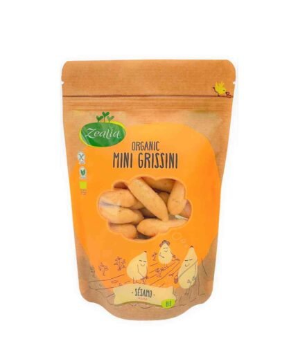 Mini grissini sésamo BIO SIN GLUTEN 75 G